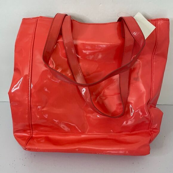 New! Coral Straw| Tote Bag| Inside Pocket| Lightweight - Picture 3 of 12